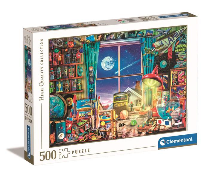 clementoni puzzle 500el księżyc 35148 49x36cm