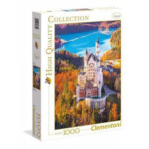 clementoni puzzle 1000el neuschwanstein 39382 69x50cm