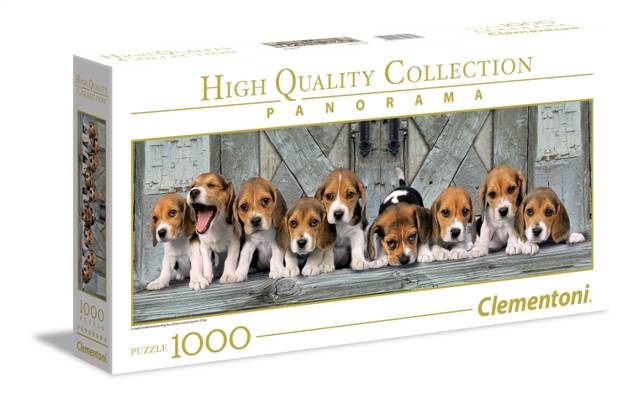 clementoni puzzle 1000el panorama beagles3943598x33cm