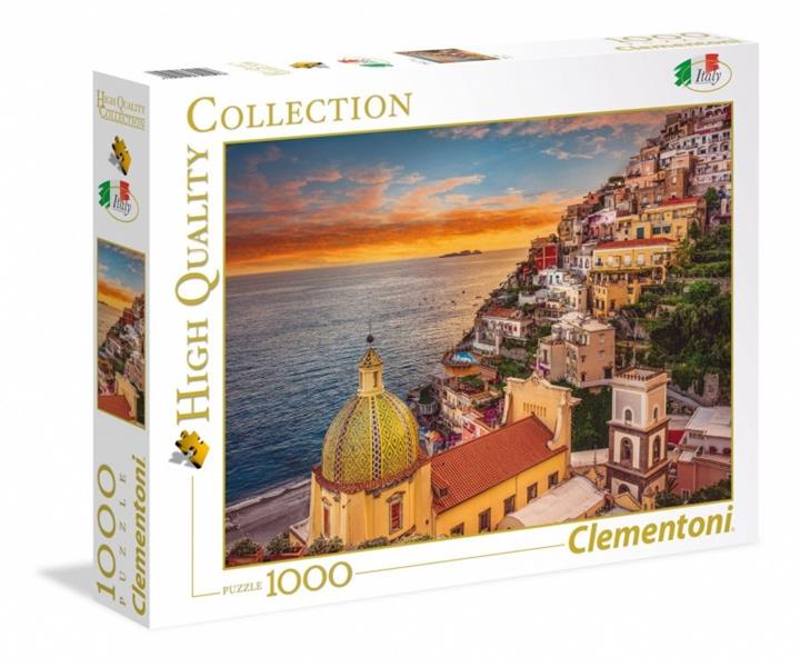 clementoni puzzle 1000el italian collection positano 39451