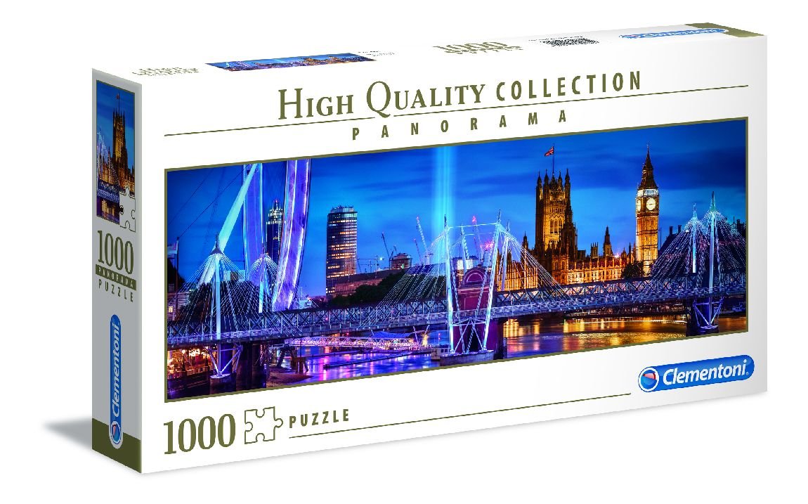 clementoni puzzle 1000el panorama londyn39485 98x33cm