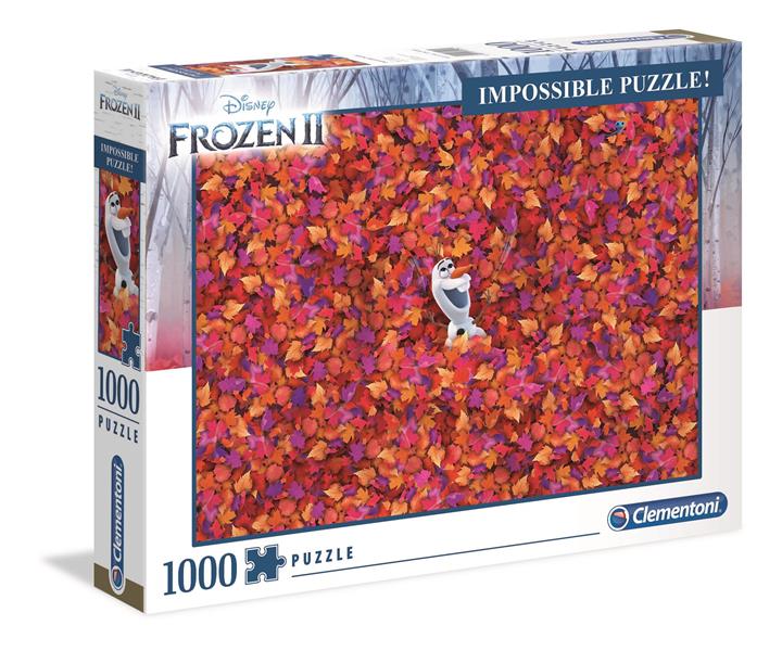 clementoni puzzle 1000el impossible frozen 2 39526