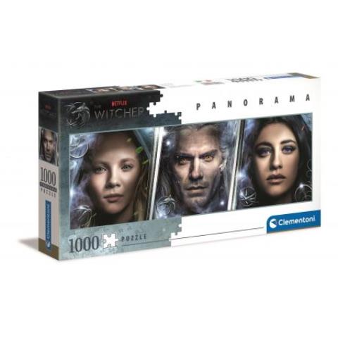 clementoni puzzle 1000el panorama wiedźmin the witcher netflix 39593 98x33cm