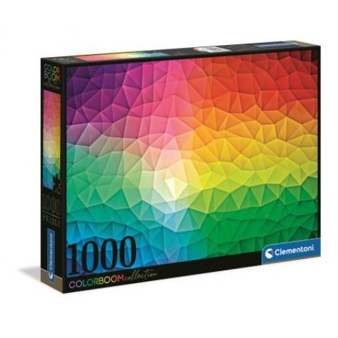 clementoni puzzle 1000el color boom mosaic 39597 69x50cm