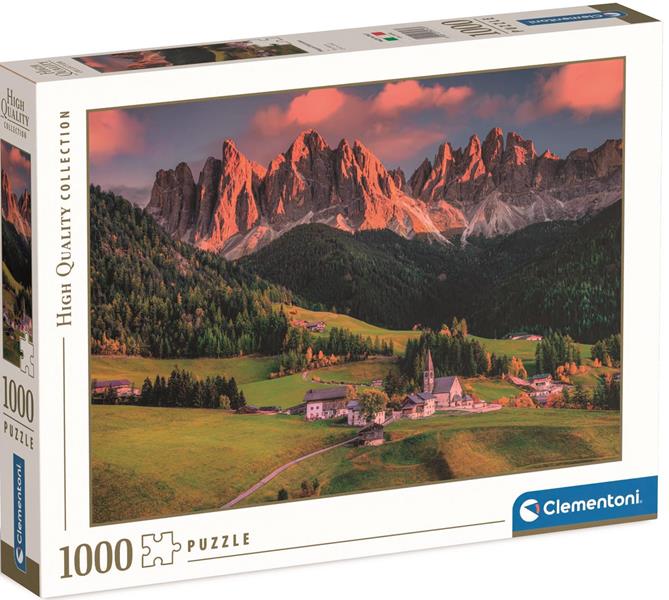 clementoni puzzle 1000el magiczne dolomity 39743 69x50cm