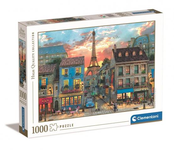 clementoni puzzle 1000el streets of paris 39820 69x50cm