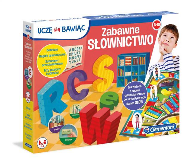 clementoni gra zabawne słownictwo 50026