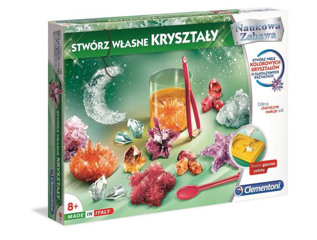 clementoni stwórz własne kryształy 50069