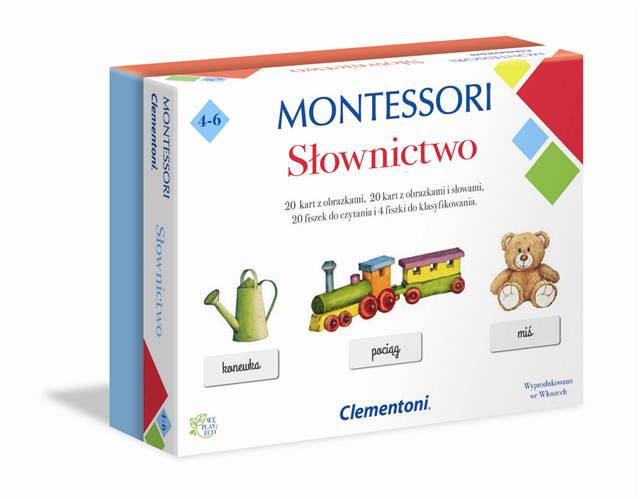 clementoni montessori słownictwo 50077