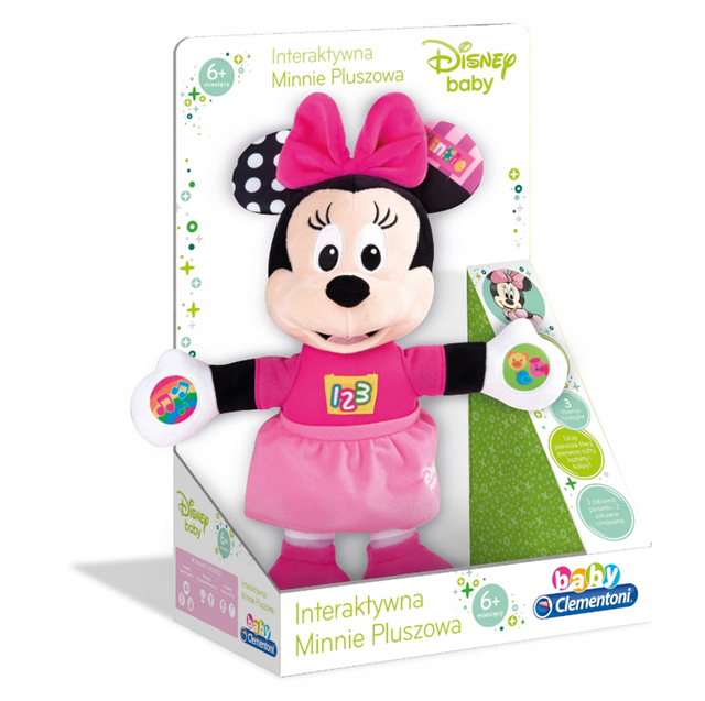 CLEMENTONI INTERAKTYWNY PLUSZOWA MINNIE 50130
