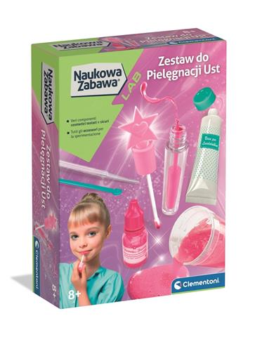 CLEMENTONI NAUKOWA ZABAWA ZESTAW DO PIELĘGNACJI UST 50253