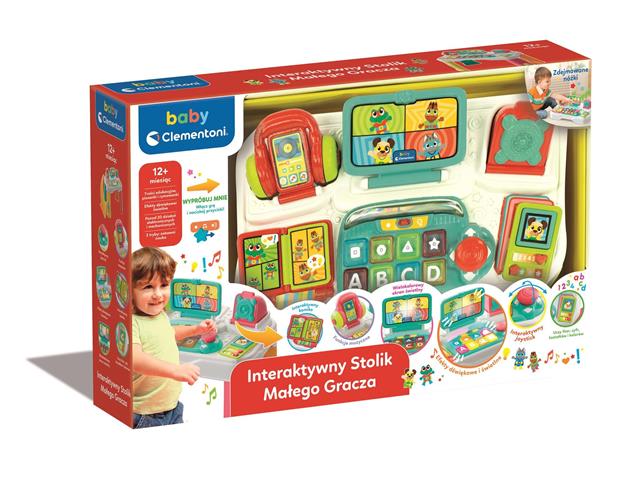 CLEMENTONI INTERAKTYWNY STOLIK MAŁEGO GRACZA 50385