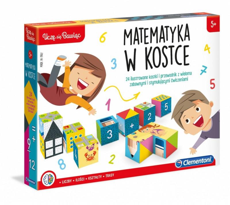 clementoni uczę się bawiąc matematyka w kostce 50607