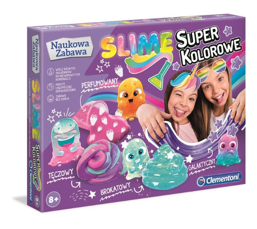 CLEMENTONI SUPER KOLOROWE SLIME 50636