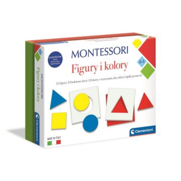 clementoni montessori kształty i kolory 50692