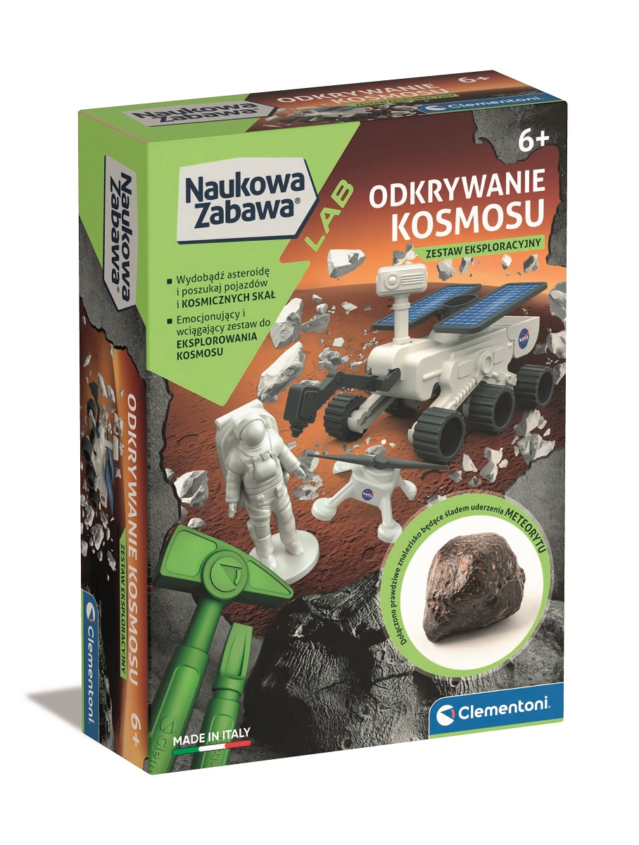 clementoni naukowa zabawa odkrywanie kosmosu zestaw eksploracyjny 50711