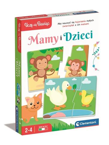 CLEMENTONI UCZĘ SIĘ BAWIĄC MAMY I DZIECI 50763