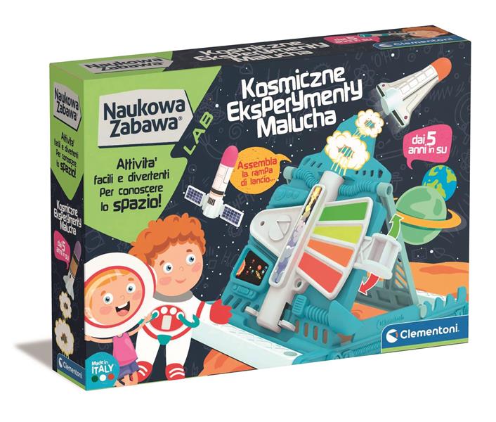 clementoni naukowa zabawa kosmiczne eksperymenty malucha 5+ 50798