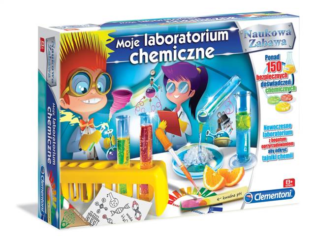 clementoni moje laboratorium chemiczne 60250