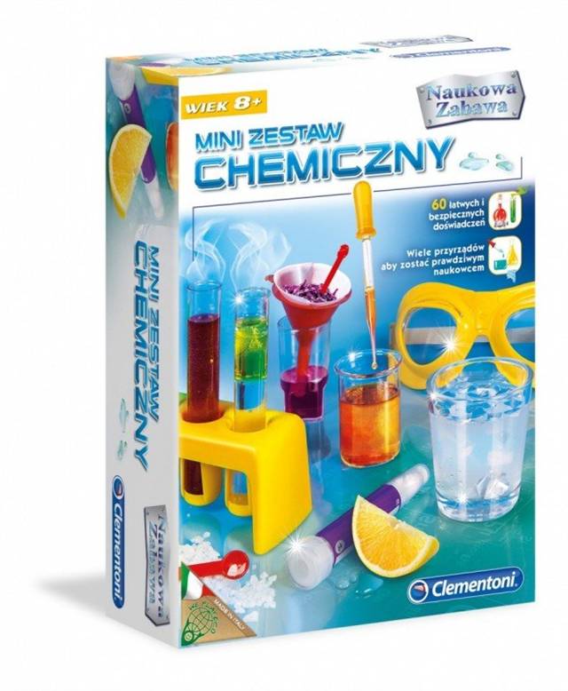 clementoni mini zestaw chemiczny 60952