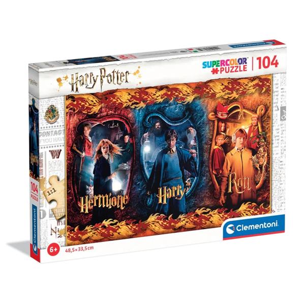 clementoni puzzle 104el harry potter 61885 48,5x33,5cm