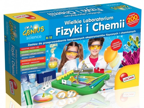 lisciani wielkie laboratorium fizyki i chemii dante