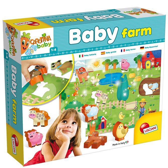 lisciani carotina baby farm 67848