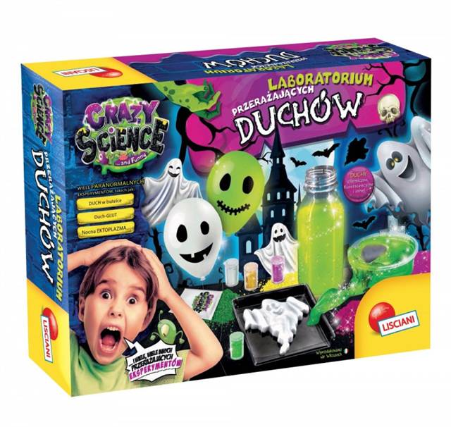 lisciani crazy science - labolatorium przerażających duchów 73078 dante