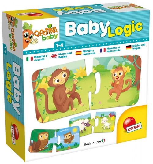 lisciani carotina baby logic gra logiczna mama i dziecko 80038