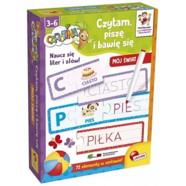 LISCIANI CAROTINA BAWIĘ SIĘ, CZYTAM I PISZĘ MÓJ ŚWIAT 86924 DANTE