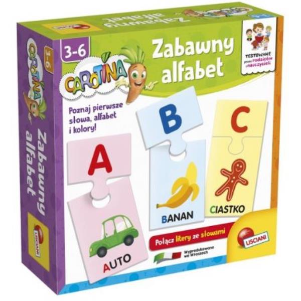 LISCIANI CAROTINA ZABAWNY ALFABET I PIERWSZE LICZBY 87464 DANTE
