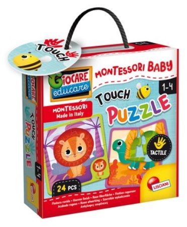 lisciani montessori baby touch puzzle 92680
