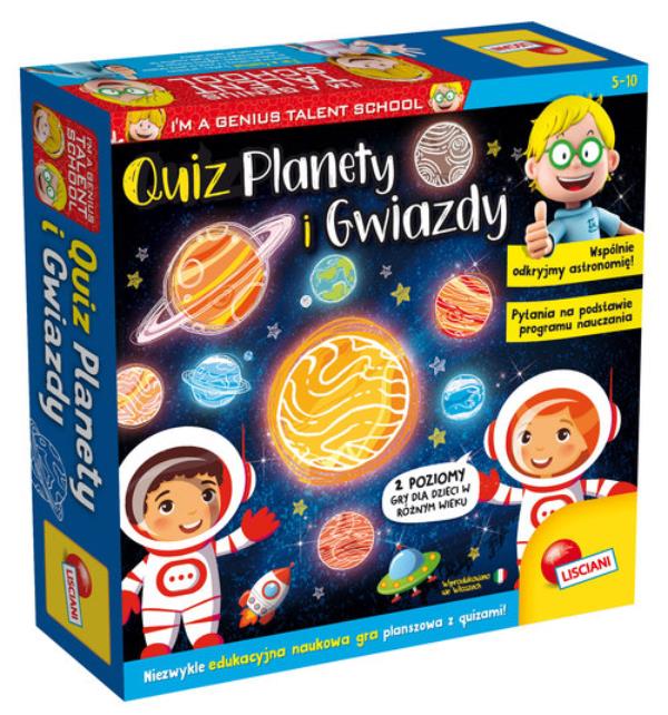 lisciani i'm genius quiz planety i gwiazdy 89284 dante