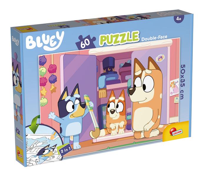 LISCIANI BLUEY PUZZLE 60EL DF PLUS      DANTE