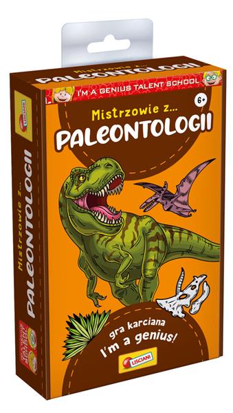 LISCIANI I'M GENIUS TALENT SCHOOL MISTRZOWIE Z PALEONTOLOGII GRA KARCIANA 92468 DANTE
