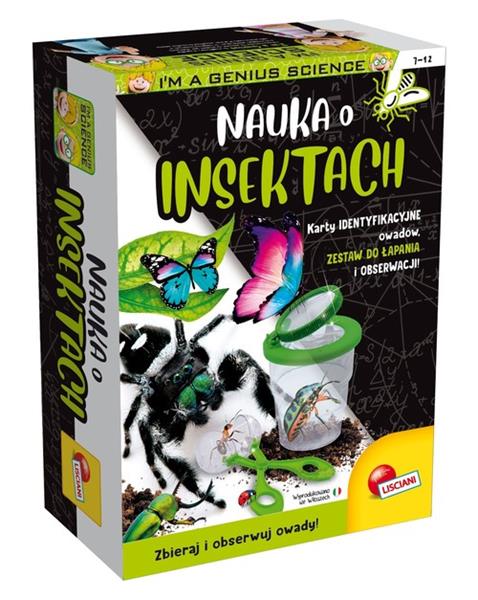 i'm a genius science nauka o insektach pl101245 lisciani