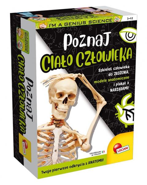 LISCIANI I'M GENIUS SCIENCE POZNAJ CIAŁO CZŁOWIEKA PL100224 DANTE