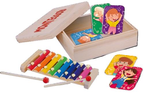 lisciani montessori box słuch 105489 dante