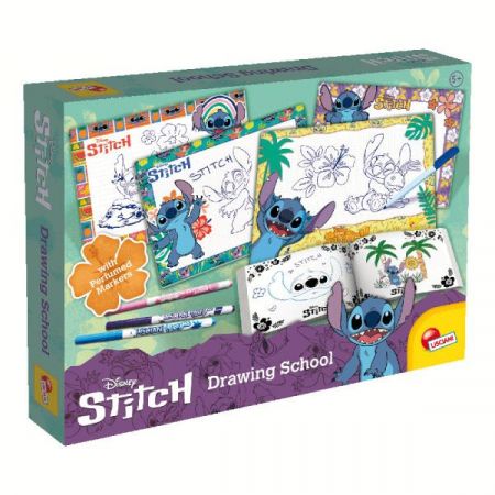 DANTE SZKOŁA RYSOWANIA Z PERFUMOWANYMI DŁUGOPISAMI STITCH LISCIANI
