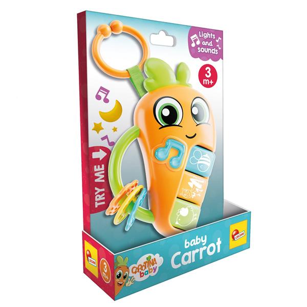 LISCIANI CAROTINA BABY ZABAWKA ELEKTRONICZNA Z GRZECHOTKĄ DANTE