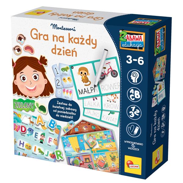 LISCIANI MONTESSORI GRA NA KAŻDY DZIEŃ  DANTE