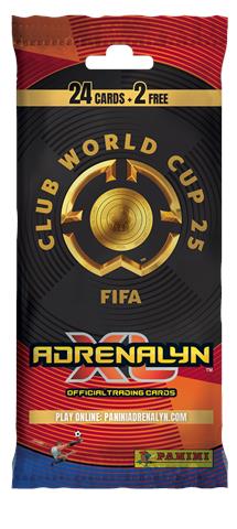 PANINI FIFA CLUB WORLD CUP 2025 SASZETKA Z KARTAMI 24+2
