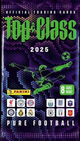 PANINI TOP CLASS 2025 SASZETKA Z KARTAMI