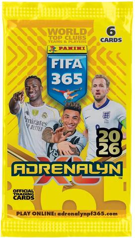 PANINI 2026 KARTY PIŁKARSKIE FIFA 365 ADRENALYN XL SASZETKA