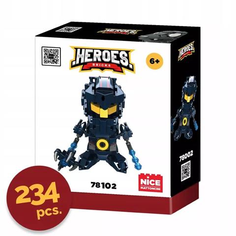 NICE KLOCKI HEROES! 234EL ROBOT 78102 ALBA MOLI