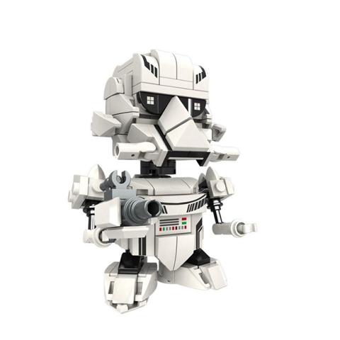 NICE KLOCKI HEROES! 184EL WHITE SOLIDER 78110 ALBA MOLI