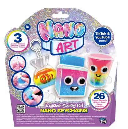 NANO ART TAŚMA ZESTAW SQUISHY KIT BRELOK 238102 ORBICO