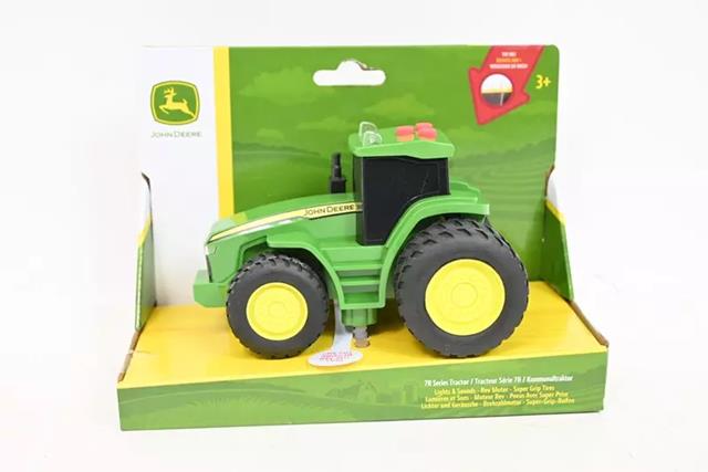 JOHN DEERE MINI TRAKTOR ŚW/DŹW X470372 04811 TOMY