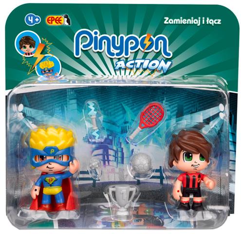 EPEE PINYPON ACTION ZESTAW 2 FIGUREK PIŁKARZ, SUPERBOHATER