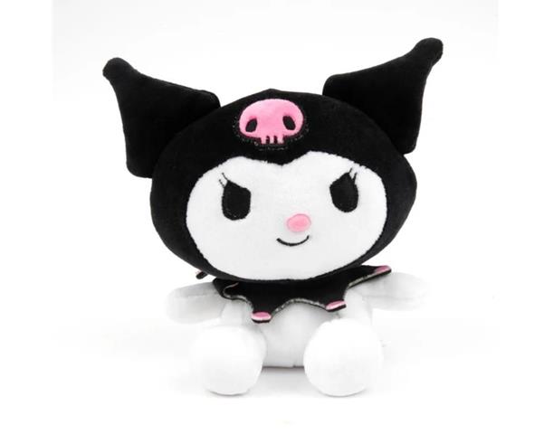 EPEE HELLO KITTY KUROMI MASKOTKA PLUSZOWA 25CM CZARNA